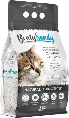 Наполнитель для туалета BentySandy Natural 10 л