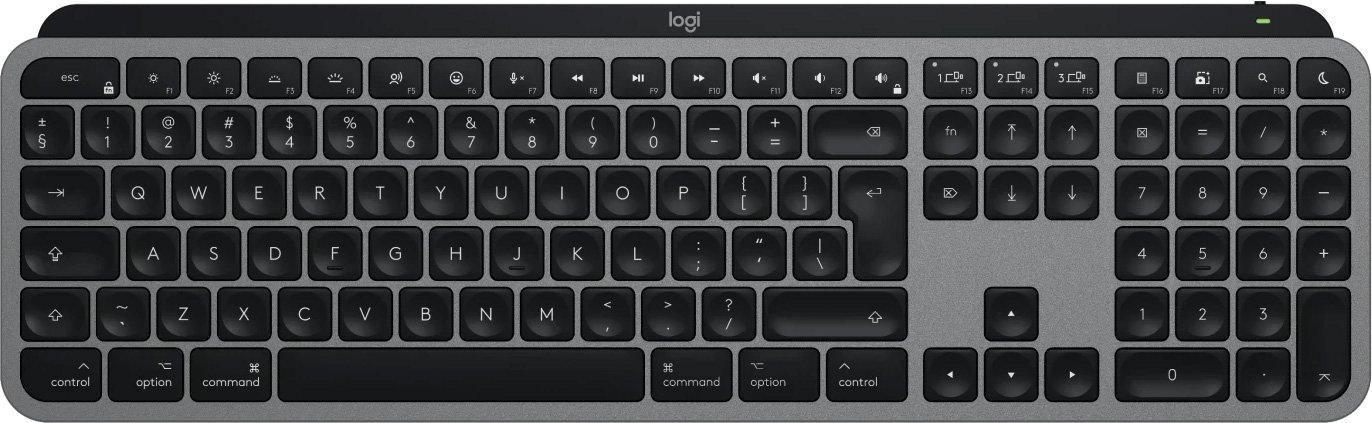 

Клавиатура Logitech MX Keys S for Mac 920-011637 (космический серый, нет кириллицы)
