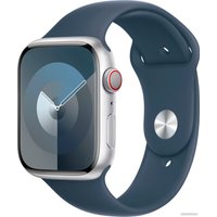 Ремешок Apple Sport Band MT3Q3 (45 мм, грозовой синий, размер S/M)