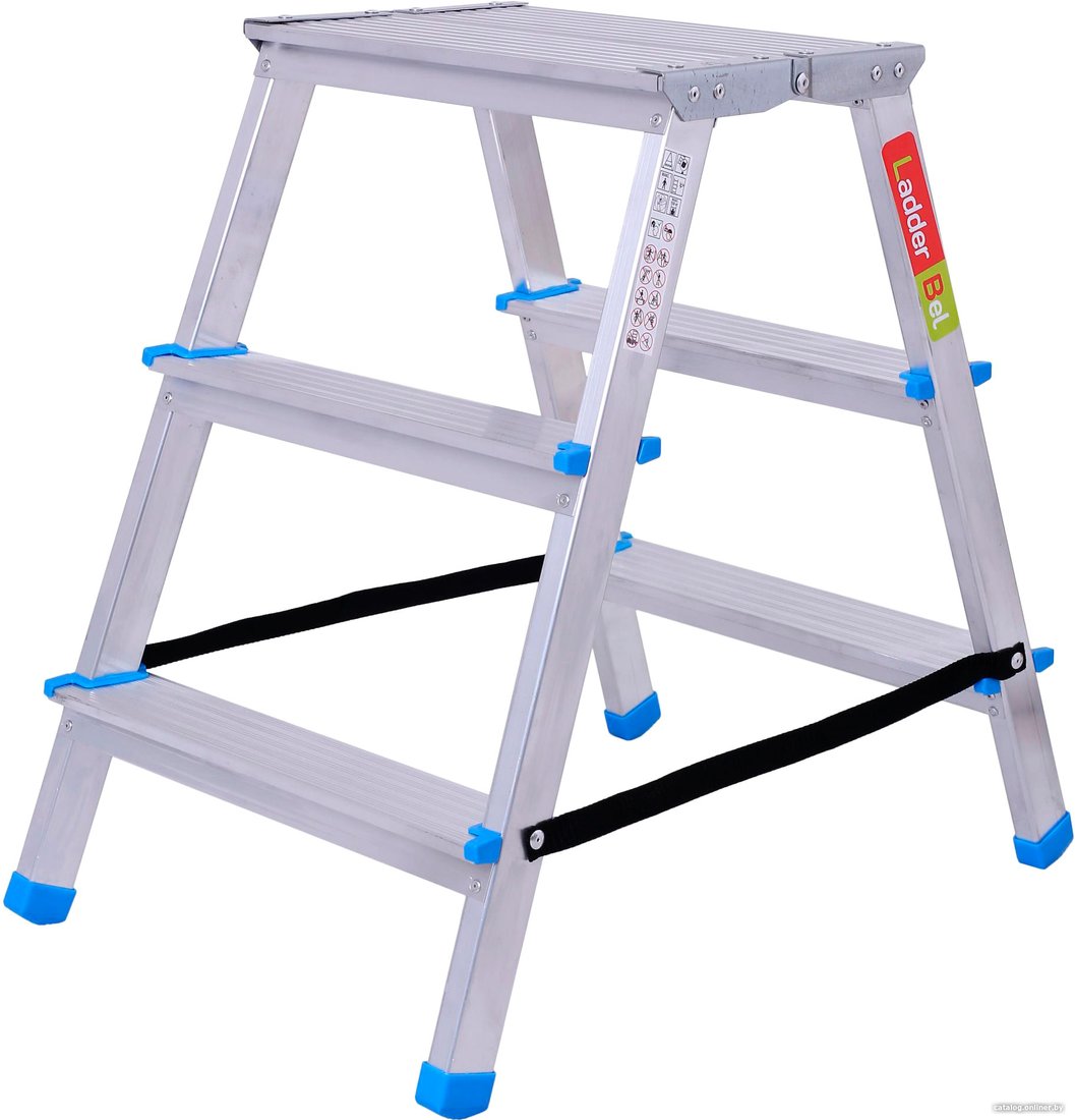 Лестница-стремянка LadderBel STR2-AL-3EP (2x3 ступени)