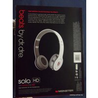 Наушники Beats Solo HD white
