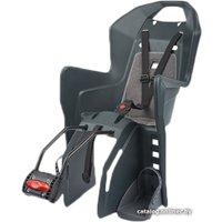 Детское велокресло Polisport Koolah FF (темно-серый/серебристый)