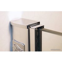 Стеклянная шторка для ванны Omnires QP95B-P TR