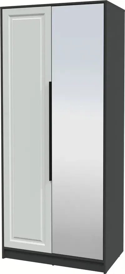 

Шкаф распашной Интерлиния Концепт КТ-Ш2з Деко (антрацит/грей)