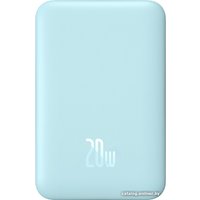 Внешний аккумулятор Baseus Magnetic Mini Air Wireless Fast Charge Power Bank 20W 10000mAh (голубой)