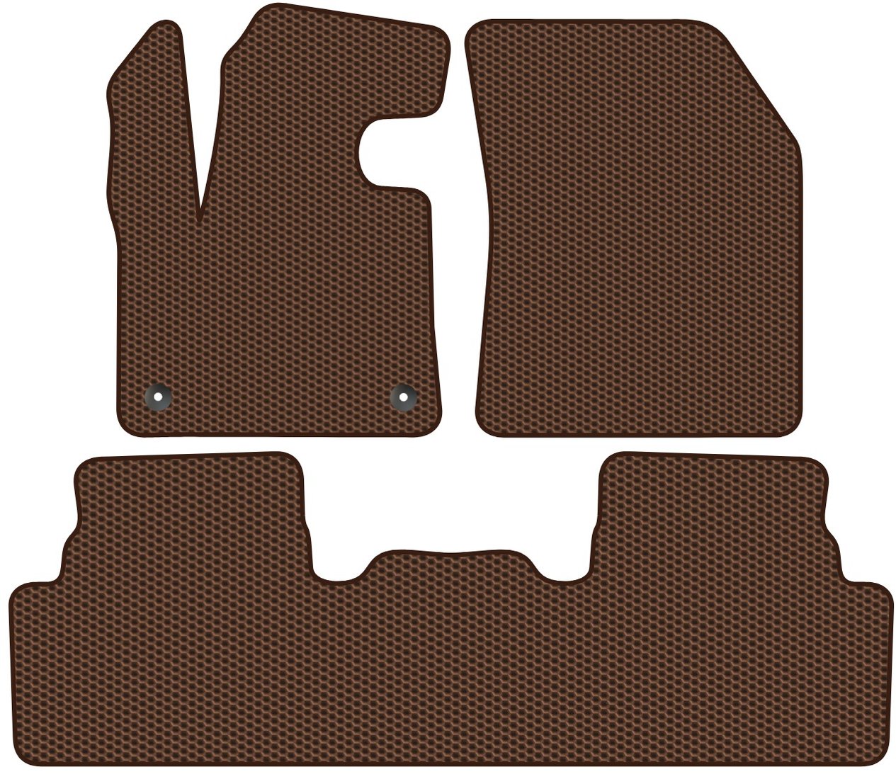 

Комплект ковриков для авто Alicosta Peugeot 4008 II (suv / 2 рестайлинг, гибрид) 2023 - Н.В. (коричневый, сота)