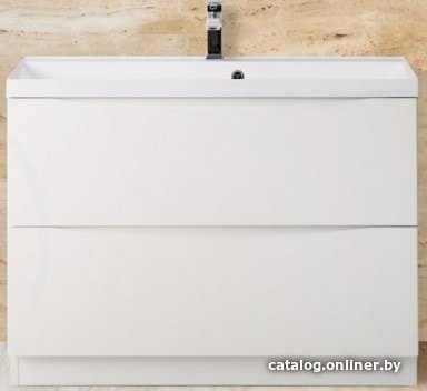 BelBagno Тумба под умывальник Marino-800-2C-PIA-BL-P (bianco lucido)