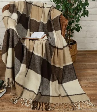 Плед Paters Алтай 140x200 (алтайская шерсть)