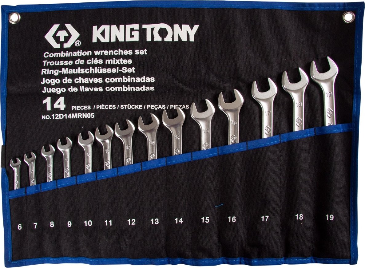 

Набор ключей King Tony 12D14MRN05 (14 предметов)