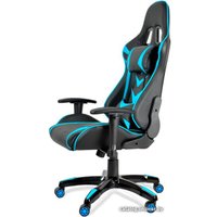 Игровое (геймерское) кресло Calviano Mustang SA-R-2 (черный/голубой)