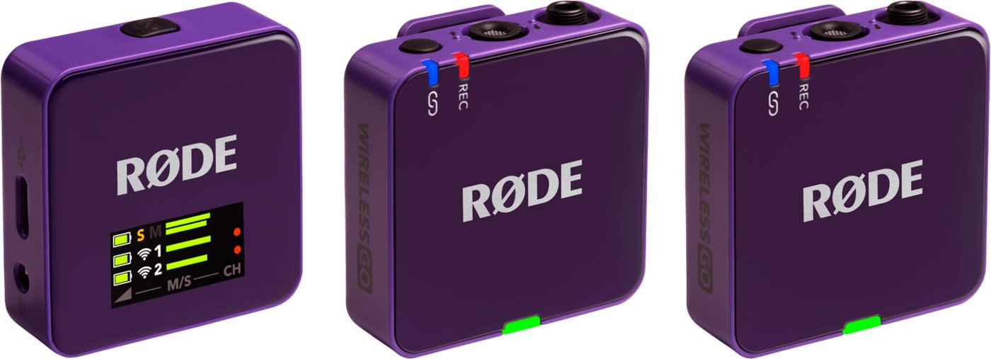 

Радиосистема RODE Wireless GO Gen 3 (фиолетовый)