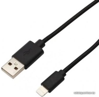 Кабель Atomic Hq-Base USB-Lightning (черный)