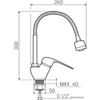 Смеситель РМС SL50-016F