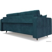 Диван Мебель-АРС Снеп (бархат сине-зеленый Star Velvet 43 Black Green)