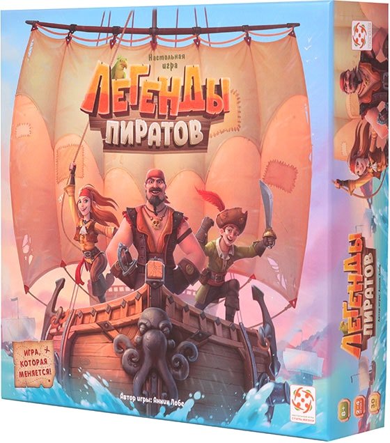 

Настольная игра Стиль Жизни Легенды пиратов