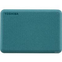 Внешний накопитель Toshiba Canvio Advance 4TB HDTCA40EG3CA (зеленый)