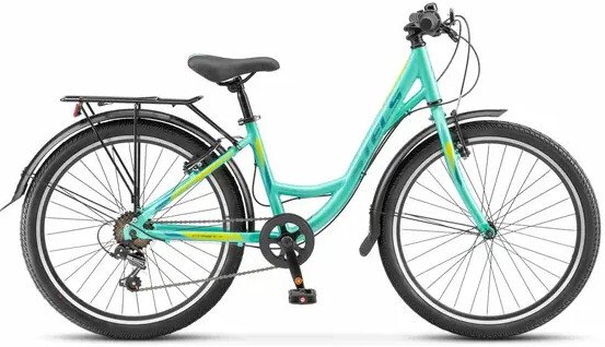 

Велосипед Stels Cristy 430 V 24 р.14 2026 (мятный)