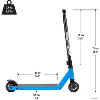Трюковый самокат Oxelo MF One (синий)