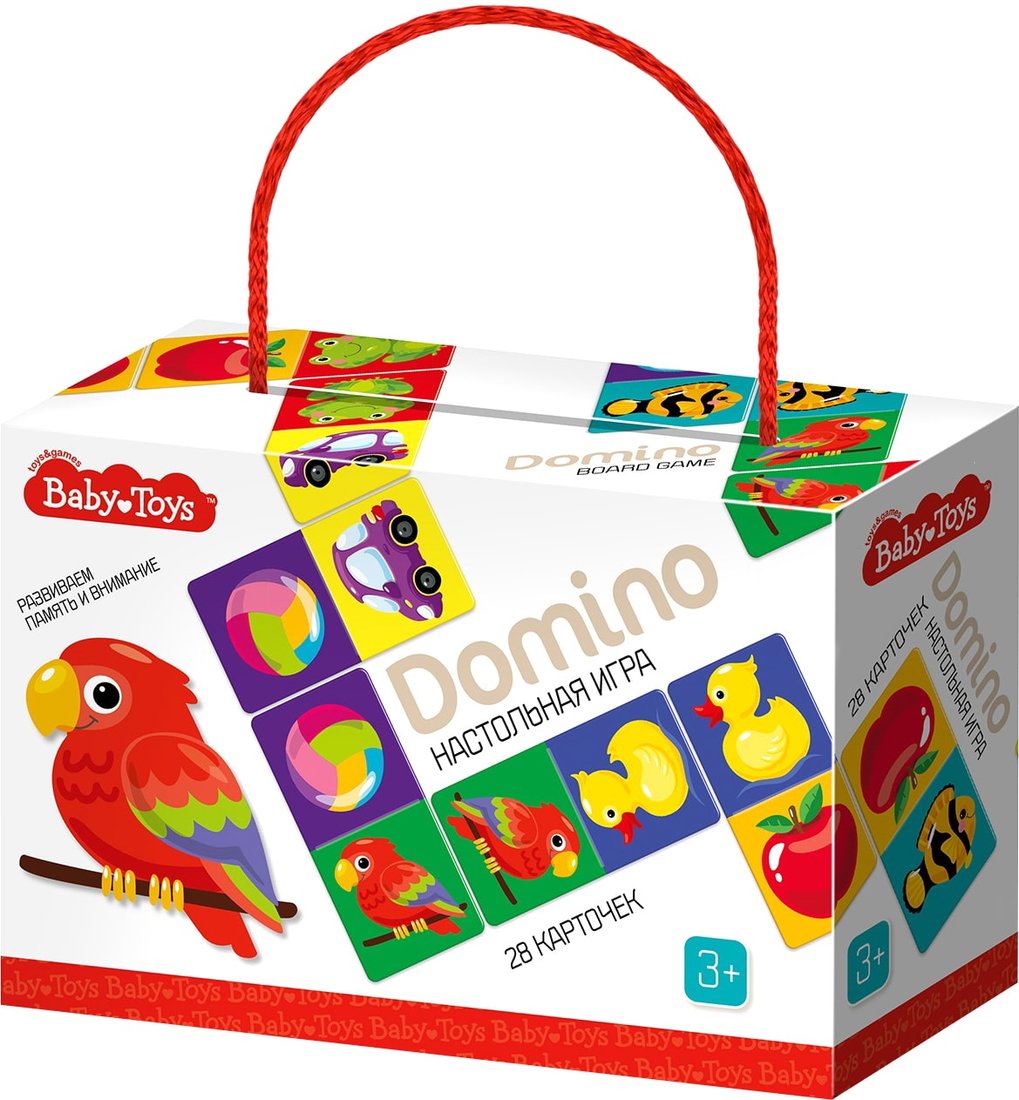 

Развивающая игра Baby Toys Домино 04049