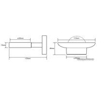 Набор для туалета Bemeta Omega 204601