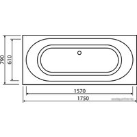 Ванна Esse Sokotra 175x79