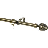 Карниз для штор Sundays Home Лайт Одеон 25мм однорядный (антик, 2.4м)