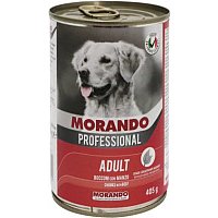 Консервированный корм для собак Morando Professional С говядиной 405 г