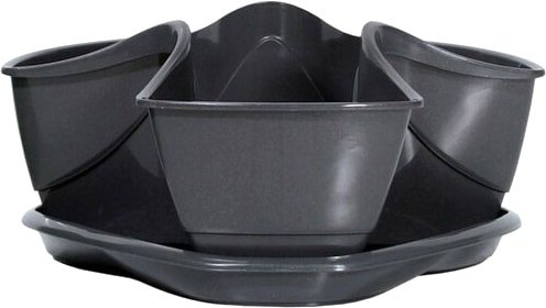

Горшок Prosperplast Coubi DKN3001-426U (графит)