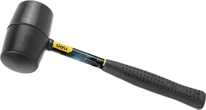 

Киянка Deli Резиновая YS EDL5612 (340г, стальная рукоятка, черный)