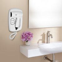 Сушилка для волос Puff 1203B (белый, с доп. розеткой)