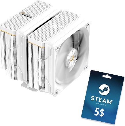 

Кулер для процессора Ocypus Iota A62 WH + буклет-вкладыш на 5 для Steam (Европа + РБ)