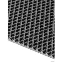 Коврик под миску Alicosta ЭВА 600x400 для животных (мини ромб/серый)