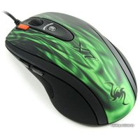Игровая мышь A4Tech XL-750BK (Green Fire)