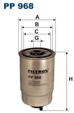 

Топливный фильтр Filtron PP968