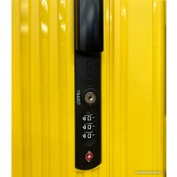 Чемодан DoubleW 005# (M, желтый)