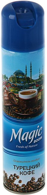 

Освежитель воздуха Magic Boom Турецкий кофе (300 мл)