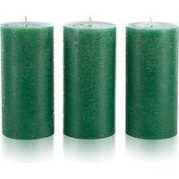 Набор свечей Мелт 150 мм (3 шт, темно-зеленый)