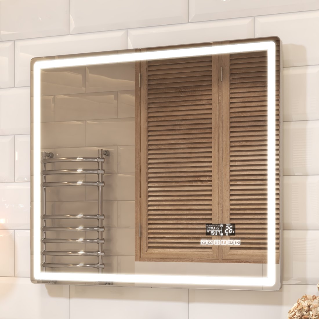 

Vigo Зеркало Geometry Media voice 800