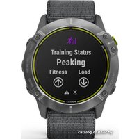 Умные часы Garmin Enduro (серая сталь/серый ремешок UltraFit)