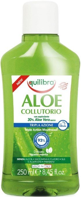 

Ополаскиватель для полости рта Equilibra Aloe Тройного действия 250 мл