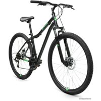 Велосипед Altair MTB HT 29 2.0 disc р.19 2021 (черный/зеленый)