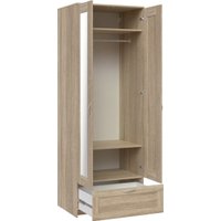 Шкаф распашной Mio Tesoro Сириус 2-х створчатый 1 ящик 2.02.01.500.3 (дуб сонома)
