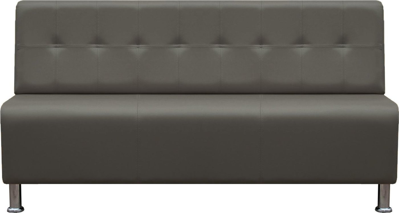 

Диван Brioli РудиР трехместный (экокожа, L21 серый)