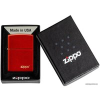 Зажигалка Zippo Classic Metallic Red Zippo Logo 49475ZL