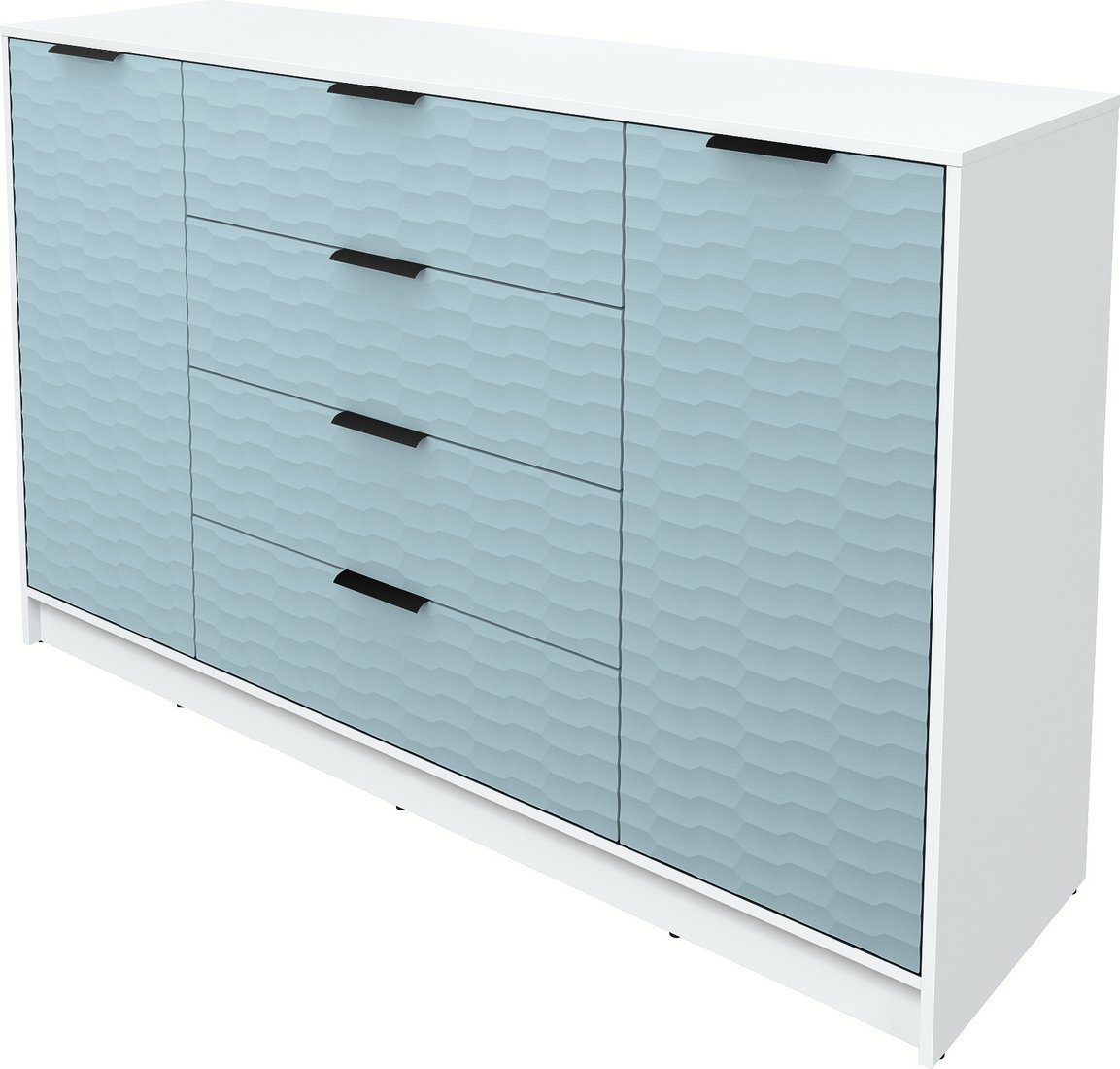 

Тумба Интерлиния Концепт Зодиак КТ-Т160 (белый платинум/океан)