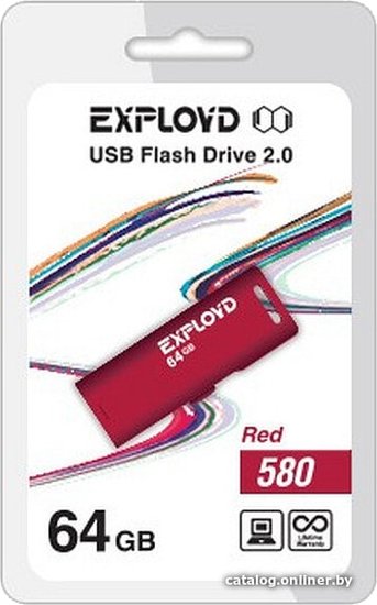 Exployd 580 64GB (czerwony)