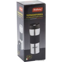 Термокружка Mallony Turistica 0.45л (серебристый)