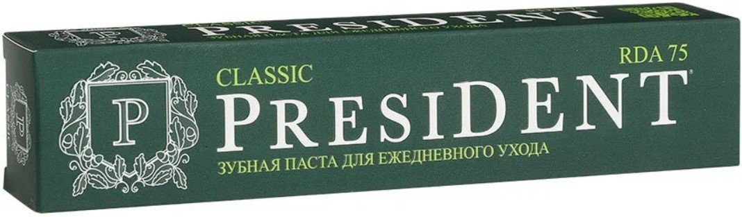 

Зубная паста PresiDent Classic (75 RDA) 75 г