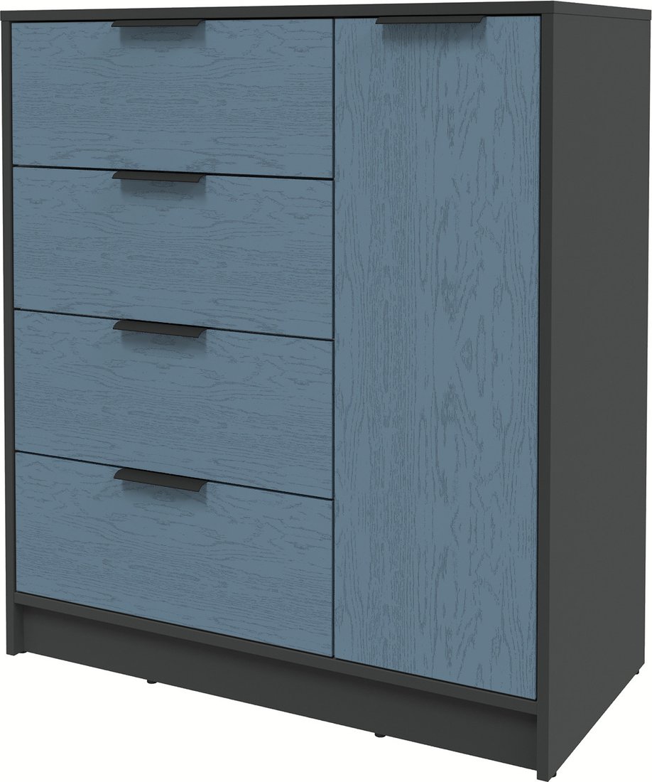 

Тумба Интерлиния Концепт КТ-Т90 Глосс (антрацит/дуб лазурный)