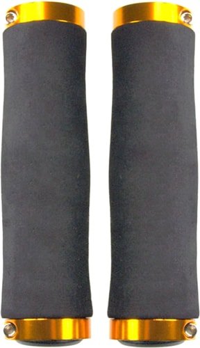 Грипсы Haiwey 145210 (черный/золотистый)